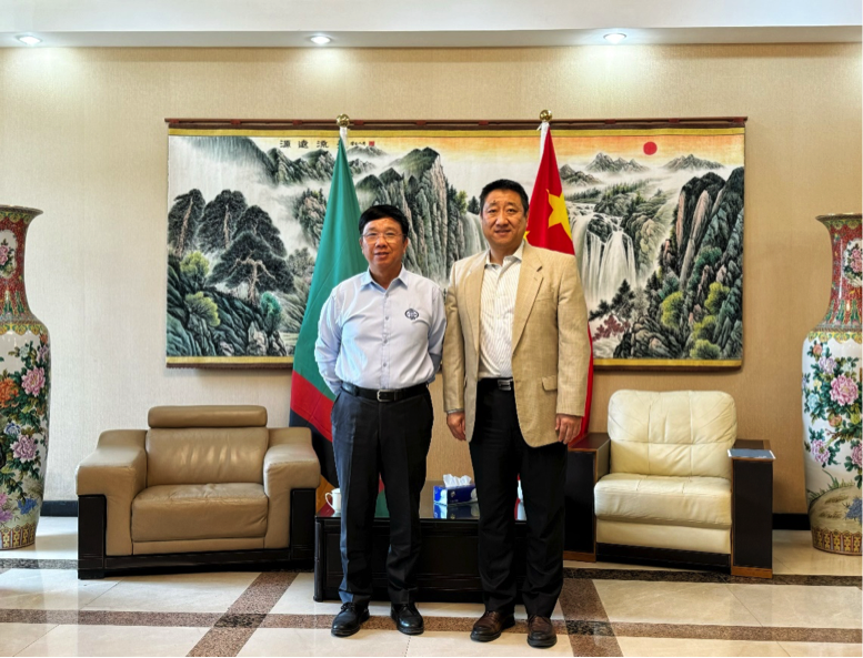 XC-Sports资源董事长王平卫拜会中国驻赞比亚大使韩镜