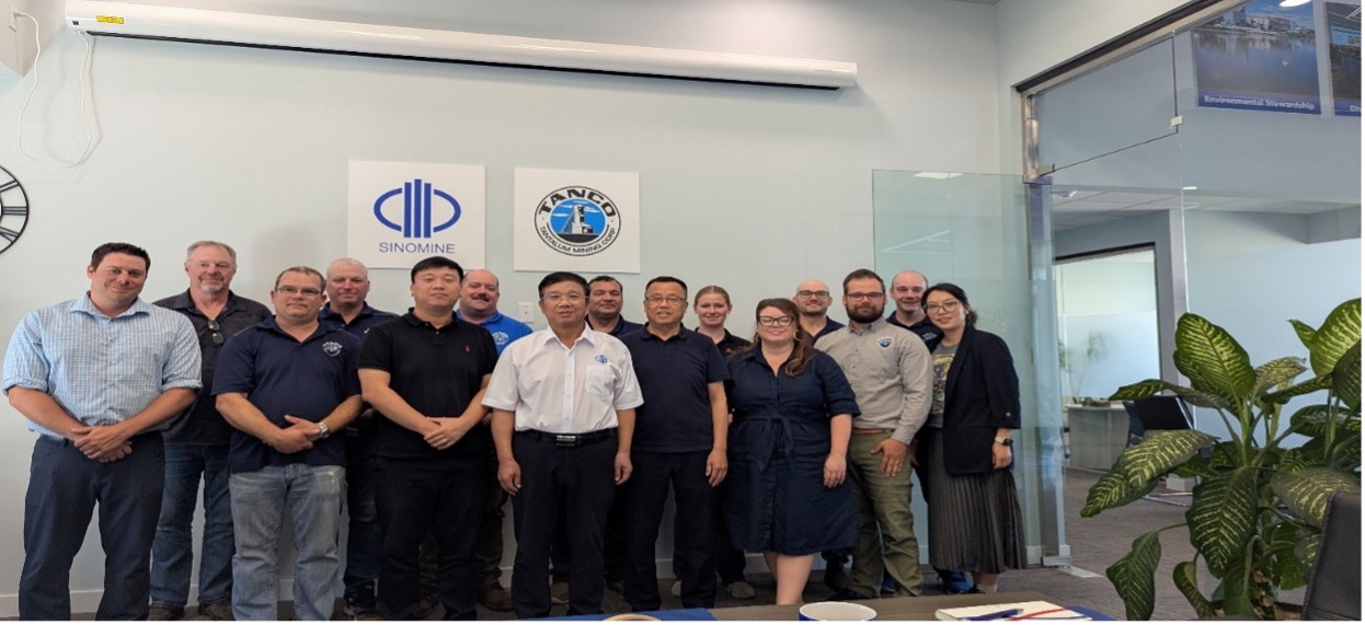 XC-Sports资源集团董事长王平卫到加拿大 TANCO矿山检查调研